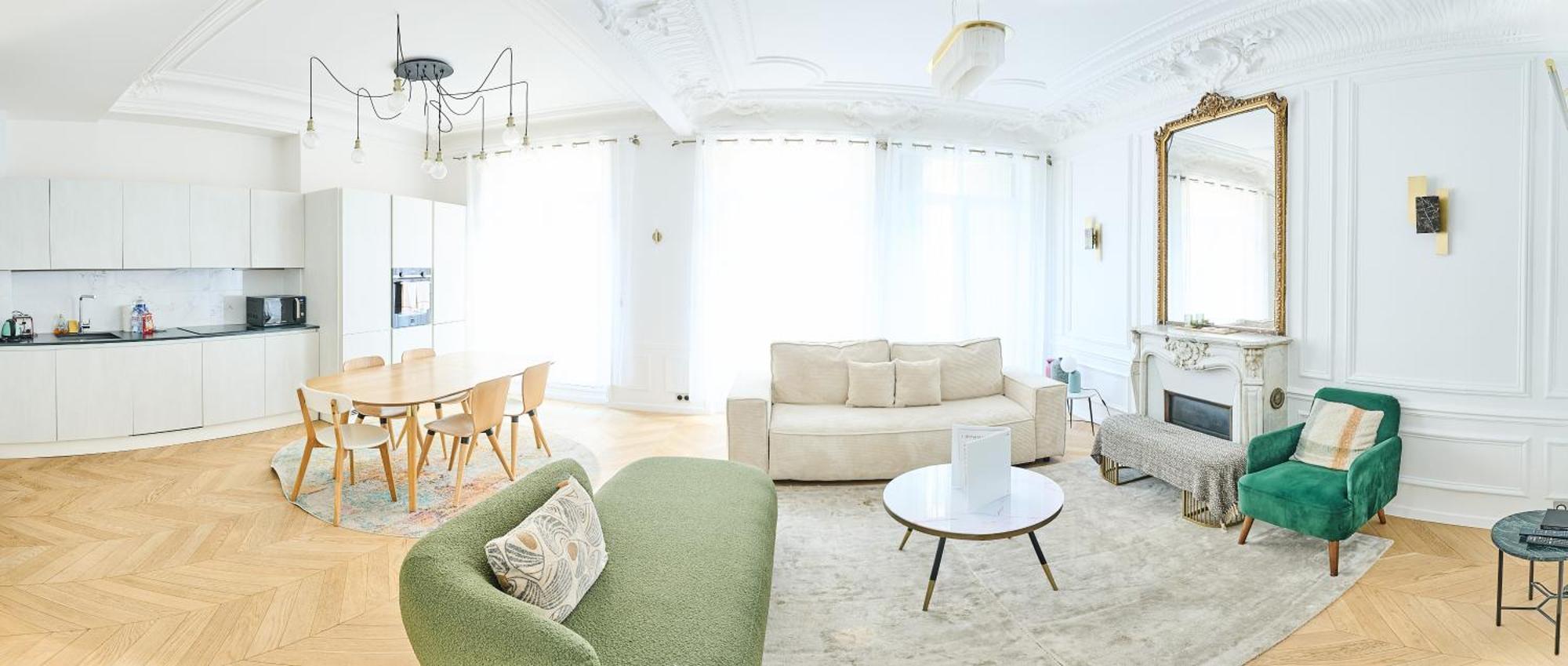 Champs Elysées!Montaigne, New Luxurious 6pers flat Parigi Esterno foto